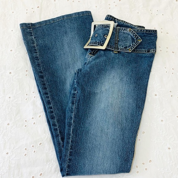 00’s sexy low waited jeans - Picture 2 of 9